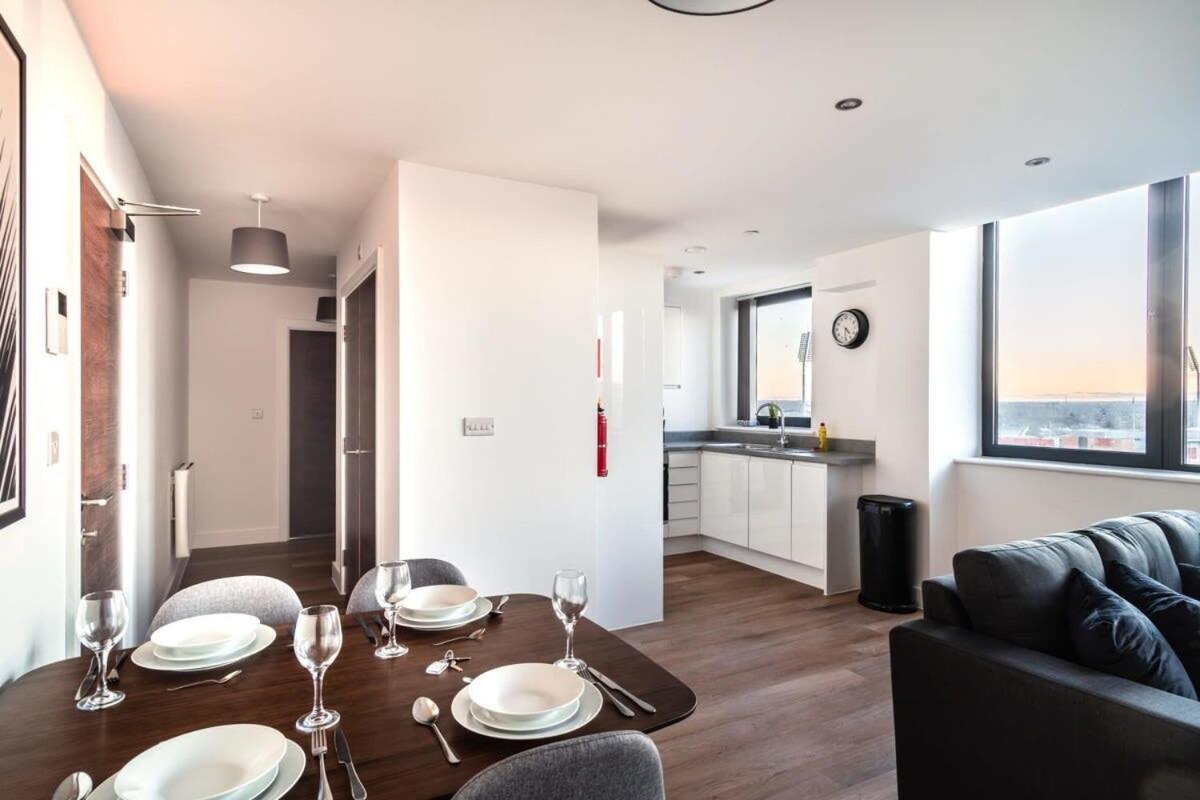 Stayzeni, Alexandra Rise Manchester 2 Bed Flat Exterior foto